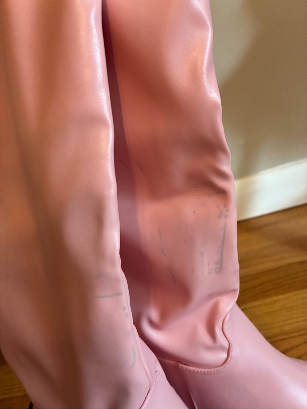 Baby Pink Chunky Boot - Picture 5 of 9